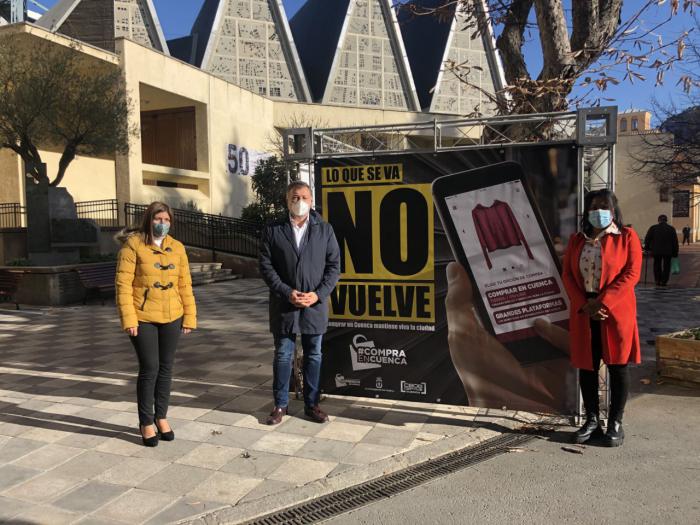 Arranca la campaña para promover la compra en Cuenca con el lema ‘Lo que se va no vuelve’