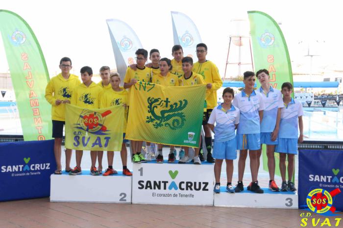 El SVAT de Tarancón se proclama en Santa Cruz de Tenerife subcampeón de España de salvamento y socorrismo en la categoría cadete masculino