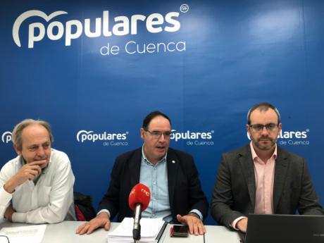 Cañizares: “El PP trabajará por impedir cualquier actuación que sea irreversible para que en Cuenca vuelva a circular el tren”