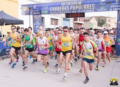 Saúl Ordoño y María Jesús Algarra vuelven a triunfar en la XI Carrera Popular Villa de Quintanar del Rey