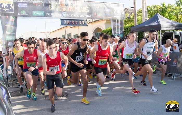 Bilal Touirtou y María Ángeles Magán se imponen en la Carrera Popular Villa Villamayor de Santiago