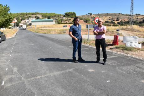 La Diputación invierte cerca de 650.000 euros en la carretera CUV-2022 entre CUV-2022 y Loranca del Campo