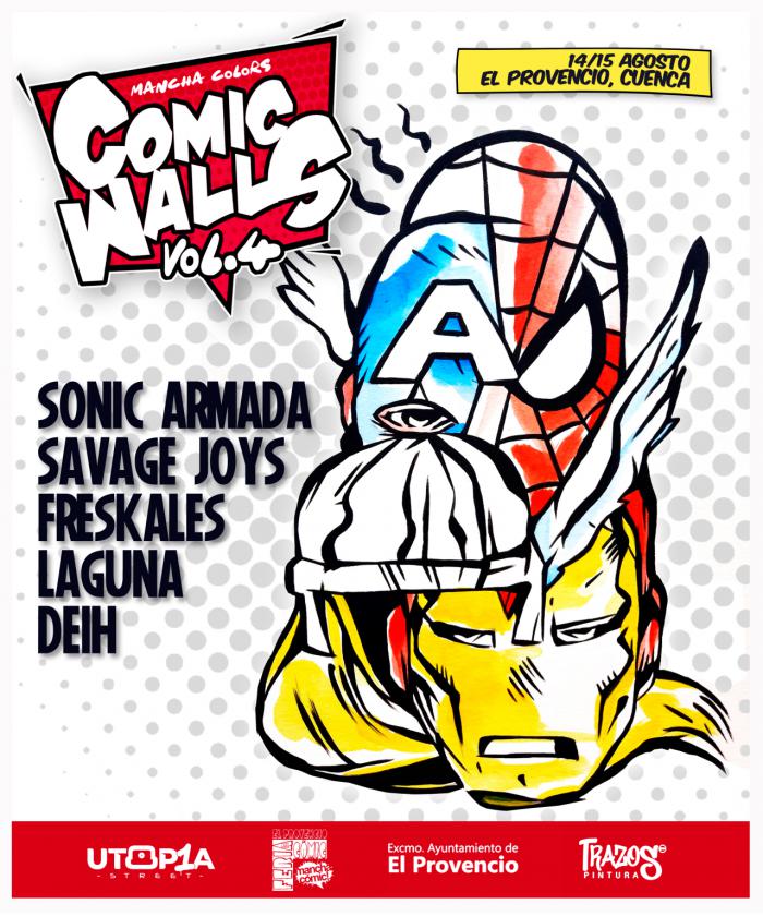 Retorna el Comic Walls a El Provencio