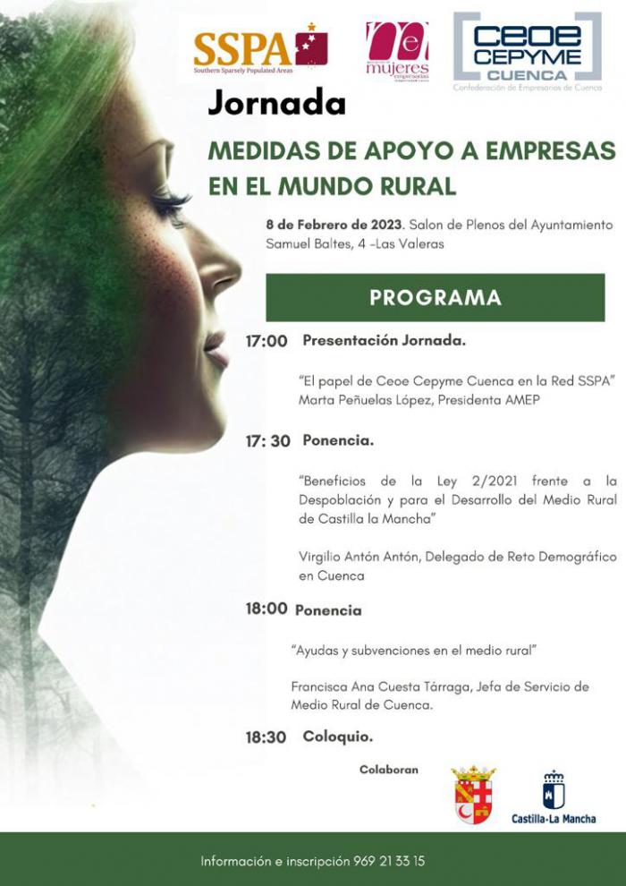 AMEP traslada sus jornadas para informar a las mujeres sobre ayudas a empresas en el medio rural Las Valeras