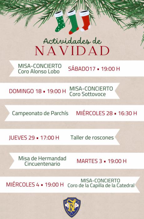 El Resucitado presenta un programa de actividades navideñas solidario y pensado para todos