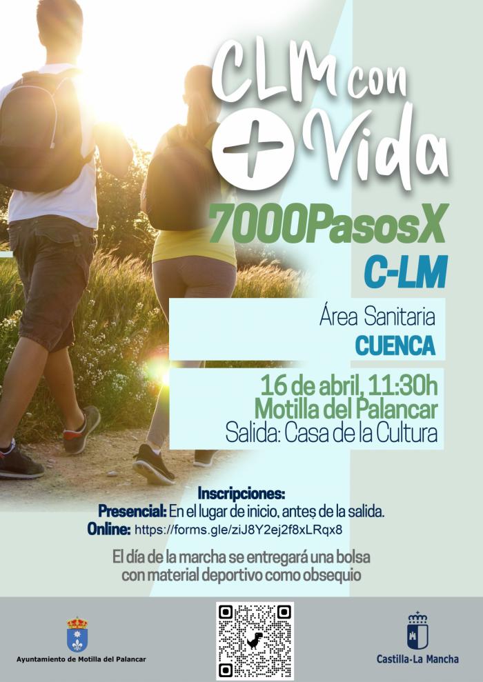 “7000PasosX” llega el domingo, 16 de abril, a Motilla del Palancar