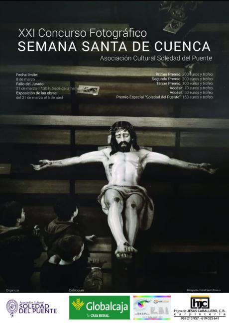Abierto el plazo de la XXI edición del Concurso de Fotografía “Semana Santa de Cuenca” que convoca la Soledad del Puente