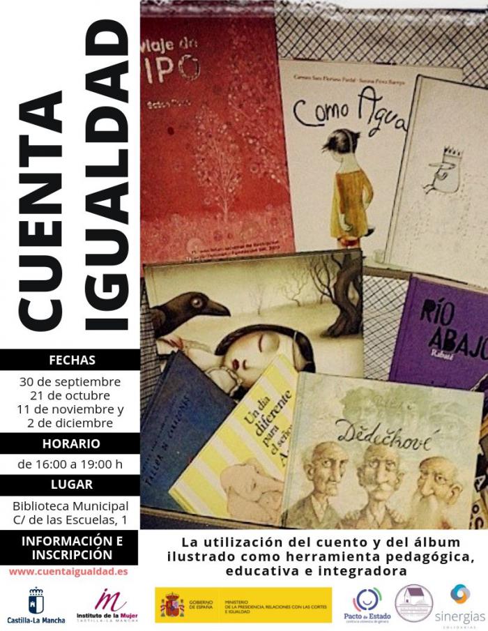 La Biblioteca de Mota del Cuervo continúa con su programación IguaLEES con la celebración del curso Cuenta Igualdad