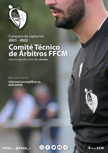 Nuevo curso de captación de árbitros de fútbol y fútbol sala