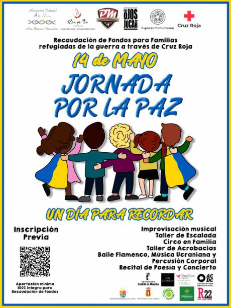 La capital acoge las “Jornadas por la Paz” para recuadrar fondos para las familias refugiadas por la guerra en Cuenca