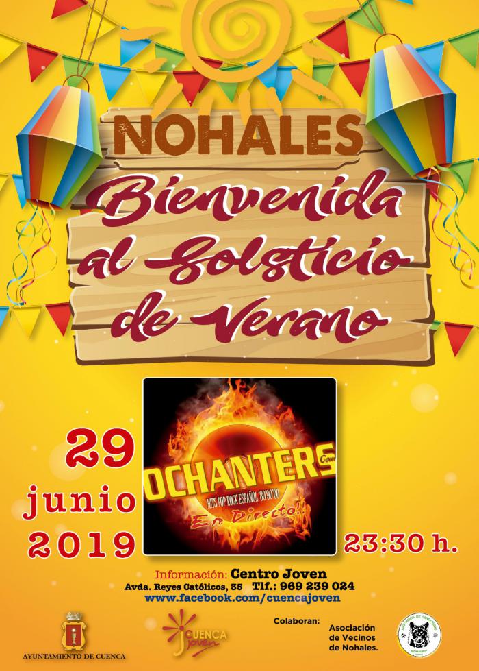 Nohales da la bienvenida al Solsticio de Verano con un concierto joven