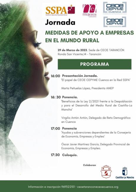 AMEP visita Tarancón para desarrollar sus jornadas de medidas de apoyo a empresas en el mundo rural