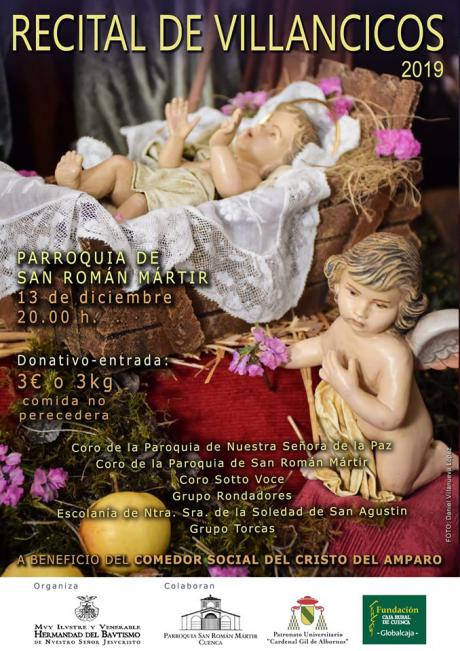 La Hermandad del Bautismo organiza un recital de villancicos y un taller de roscones entre sus actividades de navidad