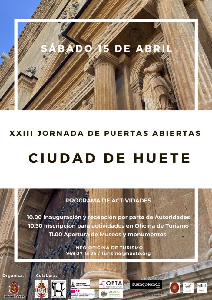Huete celebra el próximo sábado jornada de puertas abiertas