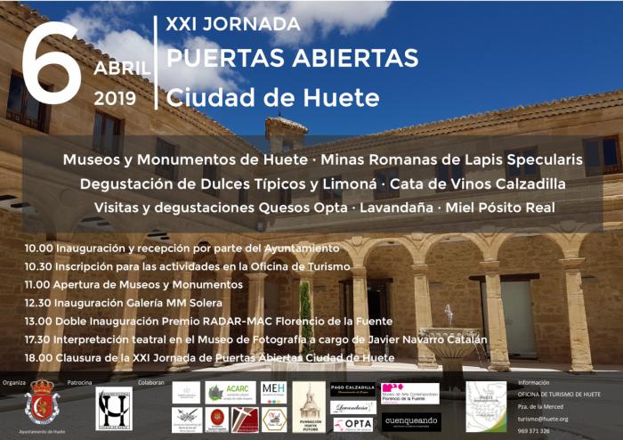 XXI Jornada de Puertas Abiertas de Monumentos y Museos en Huete