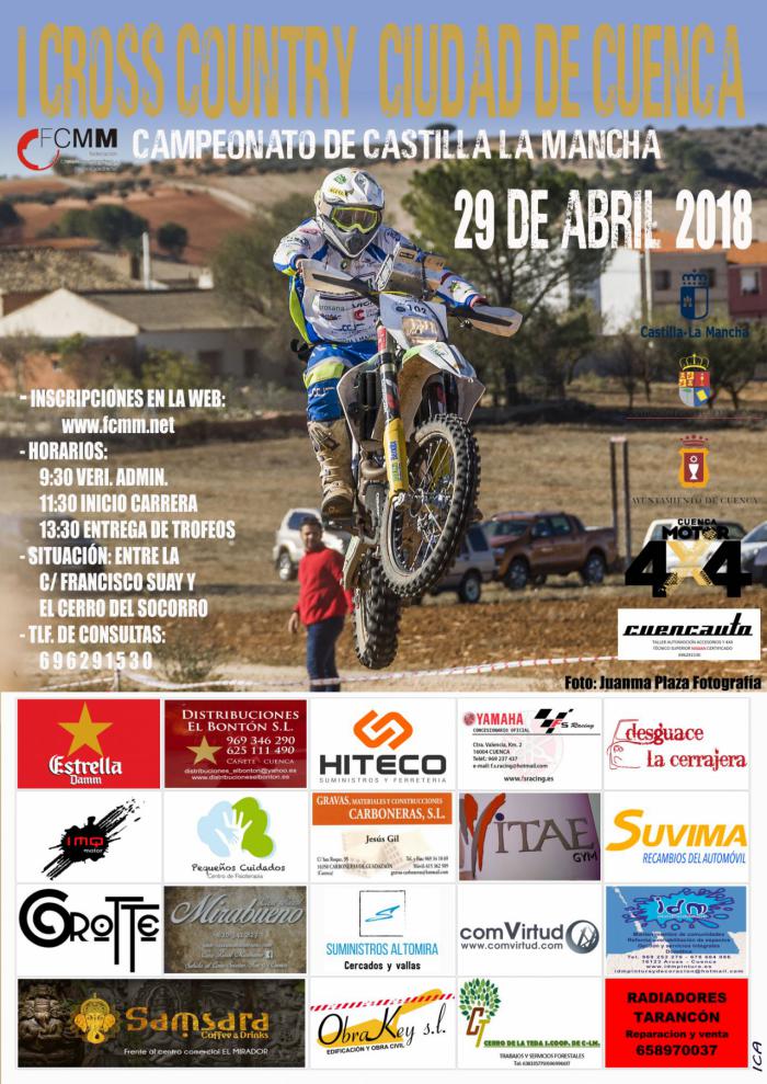 La capital acoge este domingo el primer Cross Country Ciudad de Cuenca