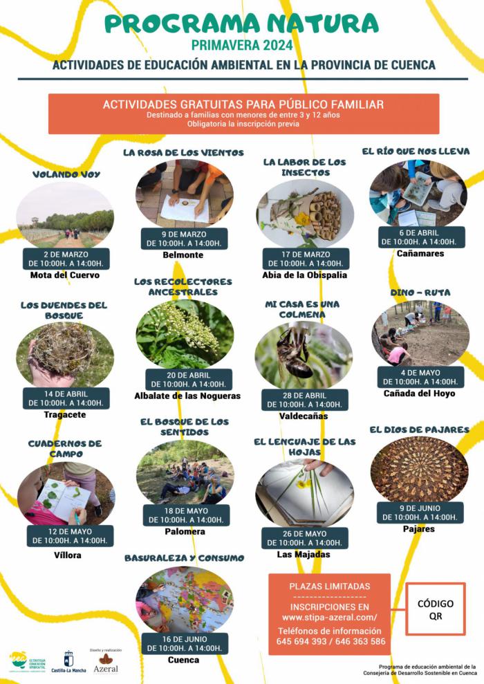 Se pone en marcha el programa de educación ambiental ‘Natura Primavera’ con trece actividades entre marzo y junio