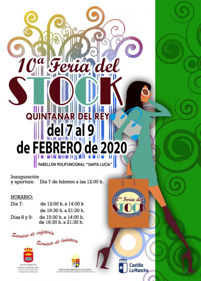 18 comercios participan en la décima Feria del Stock de Quintanar del Rey