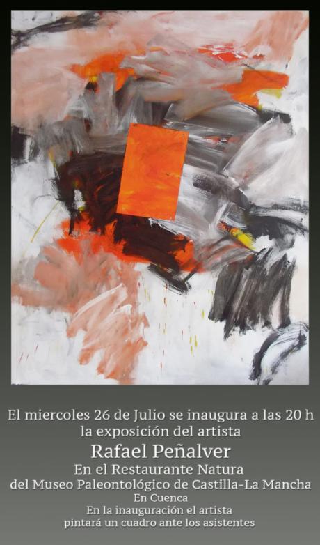 Natura Restaurante inaugura este miércoles 26 de julio una exposición de arte abstracto del artista Rafael Peñalver