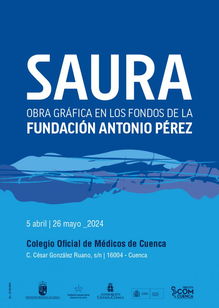 El Colegio de Médicos de Cuenca acogerá una exposición de Obra Gráfica de Saura