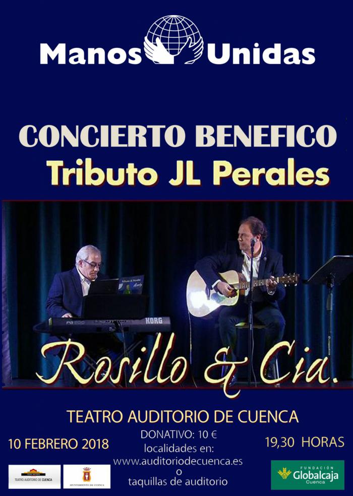 El Auditorio acoge este sábado un concierto benéfico a favor de Manos Unidos