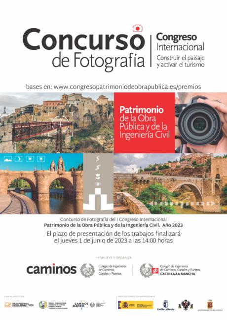 El Colegio de Ingenieros de Caminos en Castilla-La Mancha convoca un concurso de fotografía con motivo del I Congreso Internacional de Patrimonio de la Obra Pública