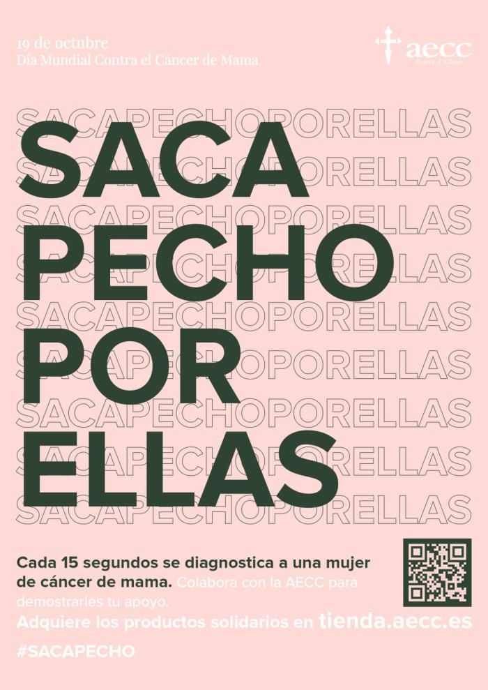 La AECC anima a la sociedad a “sacar pecho” contra el cáncer de mama