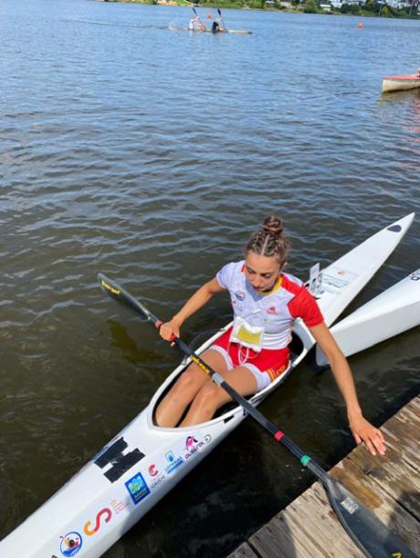  Arantza Toledo y su compañera Irati Osa, conseguían el bronce en K2 absoluto en una regata no apta para cardiacos.