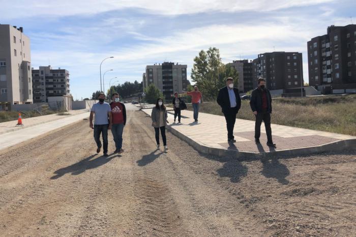 Avanzan las obras de la urbanización del Cerro de la Horca