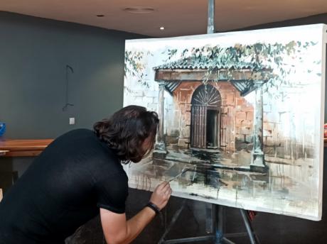 Gran éxito de participación en el III Certamen de Pintura Rápida “Villa de El Pedernoso”