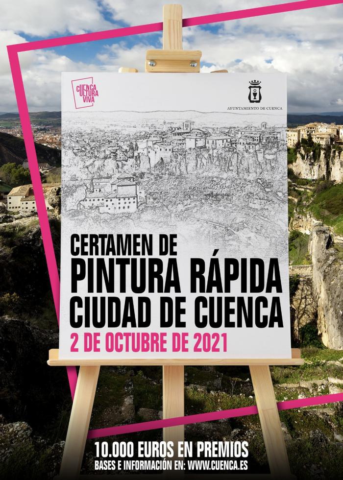 El próximo sábado se celebra el Certamen de Pintura Rápida Ciudad de Cuenca