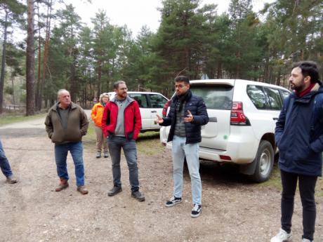 Carrefour, FSC y Bergner Europe regeneran 6 hectáreas de monte en Checa, en una zona que sufrió un incendio forestal