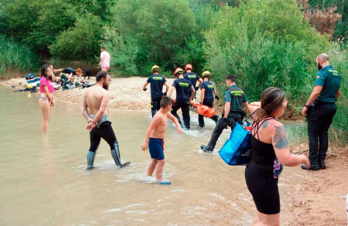 El Ayuntamiento de Enguídanos prohíbe el baño en las Chorreras del Cabriel
