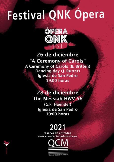 La Escuela de Ópera de Cuenca interpretará un “Ciclo de Música para Navidad”