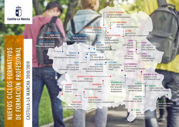 La directora provincial de Educación destaca la mejora “cuantitativa y cualitativa” que va a experimentar la formación profesional en Cuenca