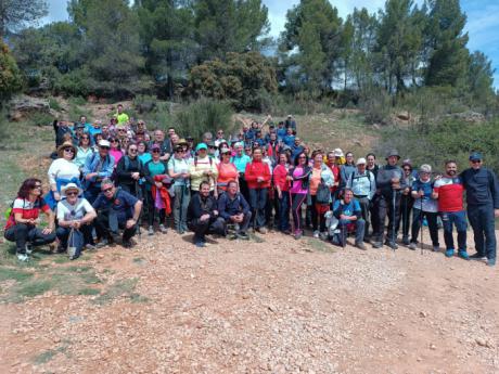 Más de 100 personas recorren el sendero del Manco de La Pesquera en Cuenca