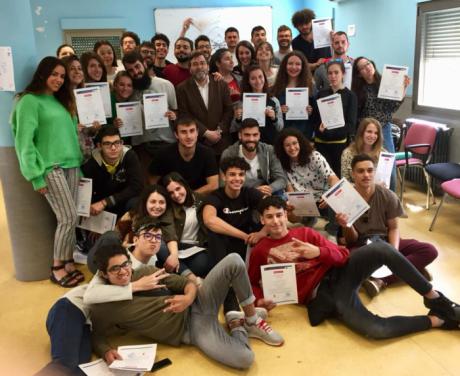 Clausurado en el Centro Joven el intercambio juvenil del programa ‘Erasmus+’