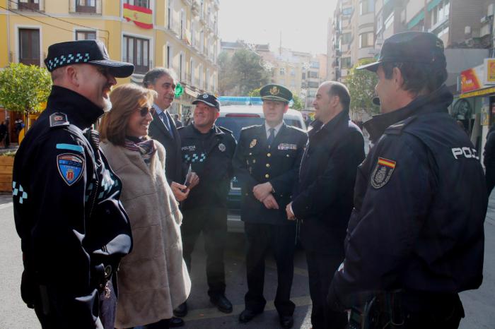 Gregorio presenta en Cuenca el Plan Comercio Seguro que contempla el refuerzo de la presencia policial para prevenir delitos durante la Navidad