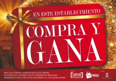 La Asociación de Comercio lanza un año más su campaña “Compra y gana”