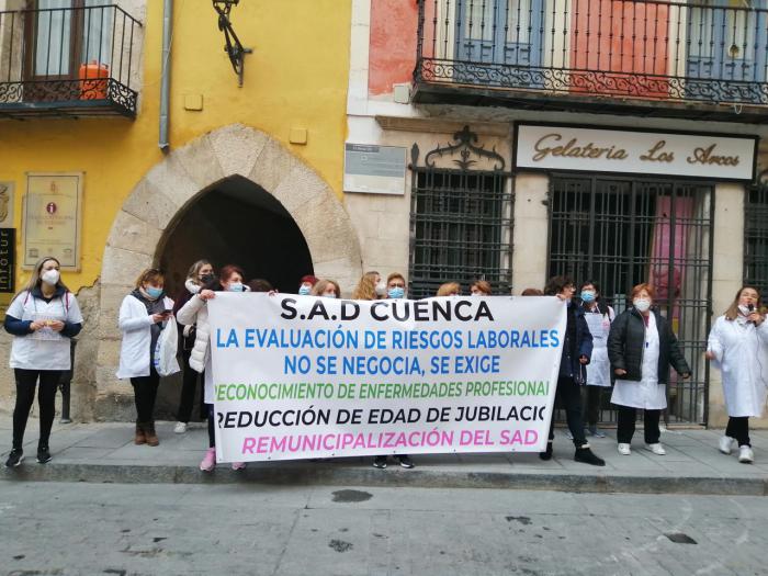 Las trabajadoras del Servicio de Ayuda a Domicilio del Ayuntamiento irán a la huelga si no hay respuesta a sus demandas