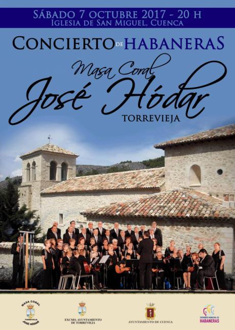 Concierto de habaneras en la iglesia de San Miguel a cargo de la Masa Coral José Hodar de Torrevieja