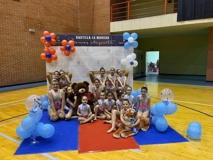 El Club Huecar obtiene 32 medallas en el Campeonato Provincial de Gimnasia Rítmica y en el Nacional de FEDDI