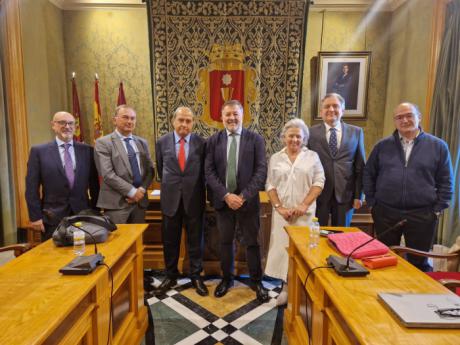 Dolz recibe al presidente del Consejo Consultivo de Castilla-La Mancha y valora “el apoyo que presta este órgano a las administraciones locales”