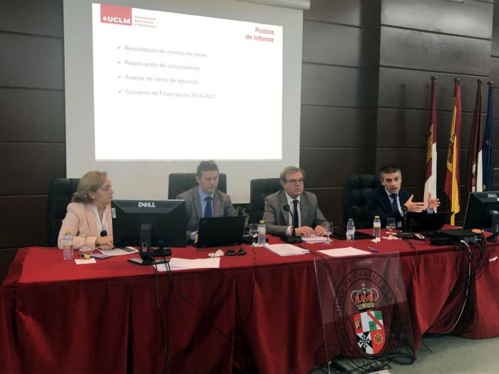 La UCLM aprueba un presupuesto de 229 millones de euros para 2019