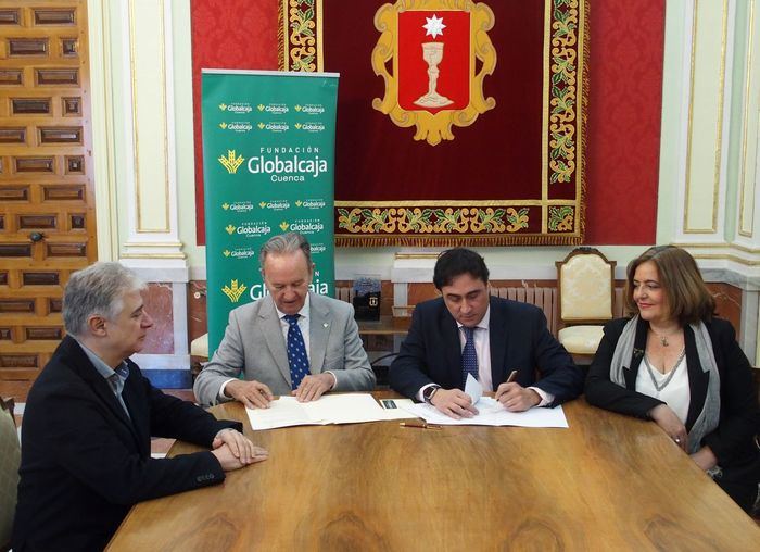 La Fundación Cuenca Ciudad de Cultura y Globalcaja renuevan su convenio de colaboración