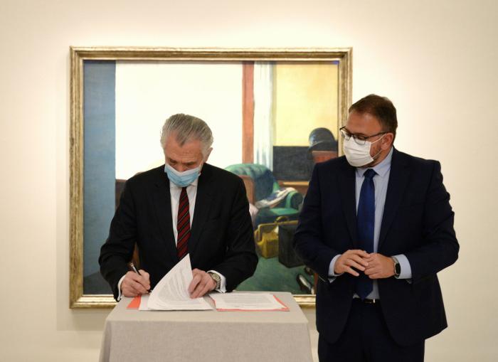 El Grupo de Ciudades Patrimonio y el Museo Thyssen-Bornemisza sellan un acuerdo para la promoción conjunta