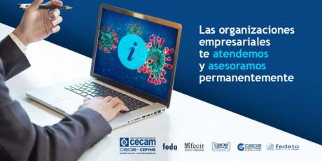 CEOE CEPYME recuerda a las Pymes y autónomosque tienen a su disposición un servicio de asesoramiento e información personalizado, desde el inicio de esta crisis