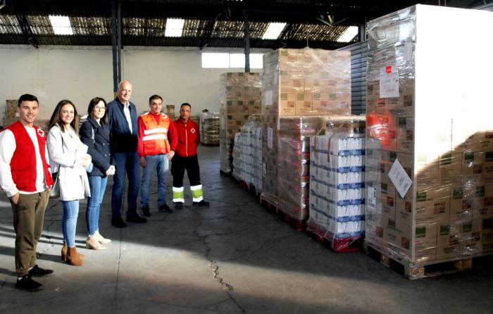 Empieza la distribución de la segunda fase del Programa de Ayuda Alimentaria 2019 en el que se verán beneficiadas más de 8.000 personas en la provincia