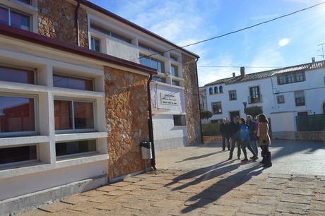 Finalizadas las obras de reforma de la cubierta del colegio “Rafael López de Haro” de San Clemente