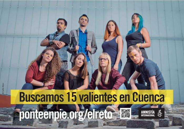 Amnistía Internacional lanza “El Mordazatón” en Cuenca